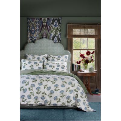 Farah Light Indigo Quilt - King