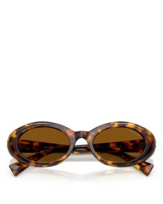 Oval Sunglasses, 52mm