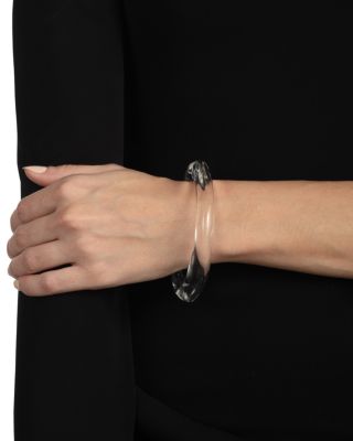 Liquid Lucite Bangle Bracelet
