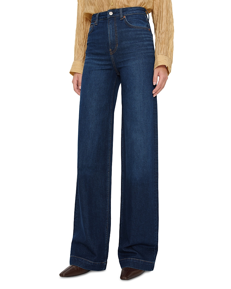 Reformation Bex Super Stretch High Rise Long Inseam Jeans in Wheeler