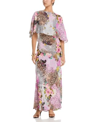 Izel Cape Maxi Dress