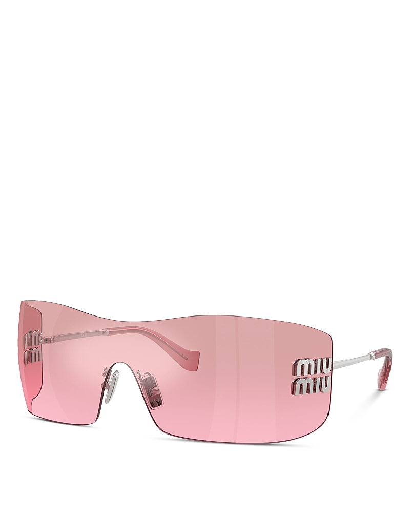 Miu Miu Rectangular Sunglasses, 44mm