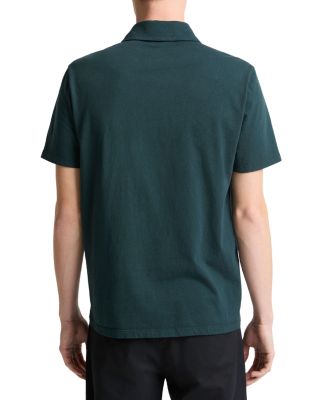 Cotton Knit Polo Shirt  