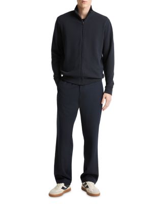 Pique Full Zip Sweatshirt