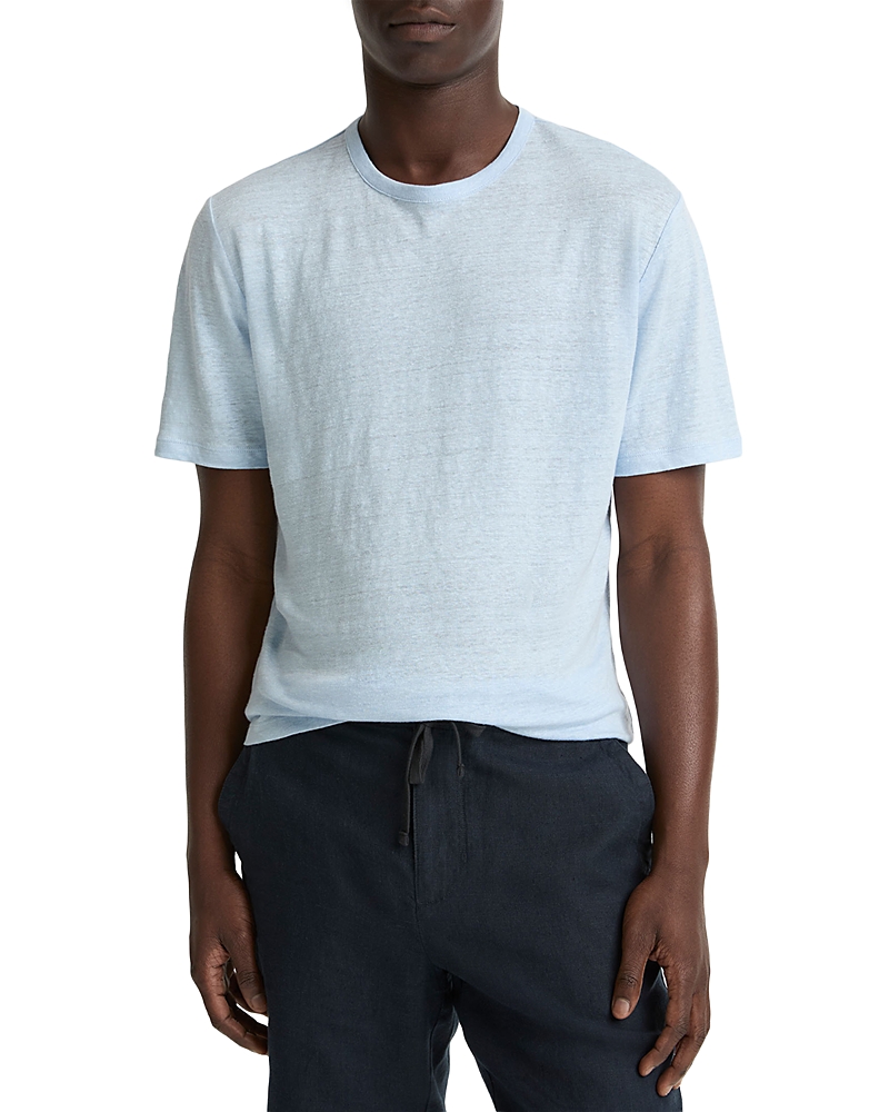 Vince Linen Jersey Crewneck Tee