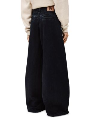 Toby Wide Leg Jeans in Light Used Blue