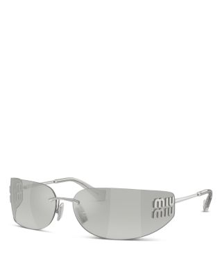 Rectangular Sunglasses, 75mm