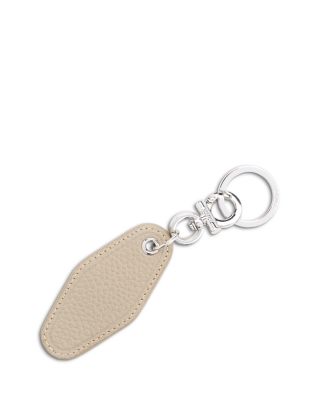 Vintage Leather Hotel Style Keychain