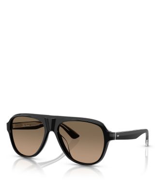 Paul Newman Aviator Sunglasses, 57mm