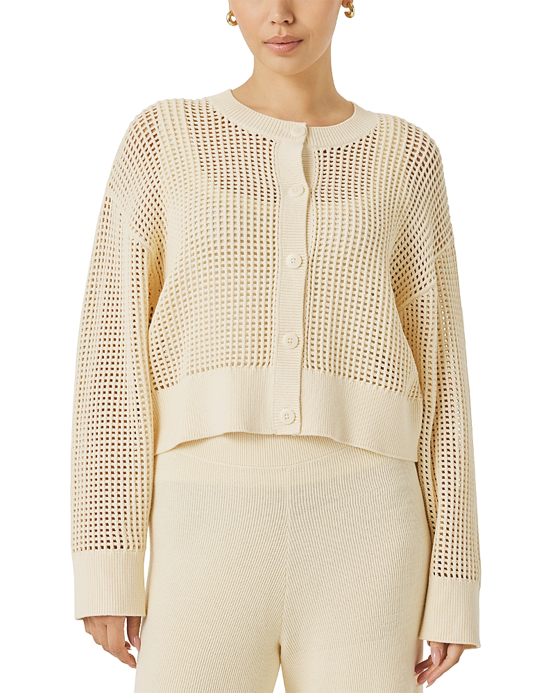 Splendid Spl X Cj Open Stitch Cardigan Sweater