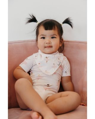 Girls' Katerina Bandana Bib, 4 Pack - Baby