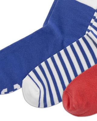 Boys' Nautical Socks, 3 Pack - Little Kid, Big Kid