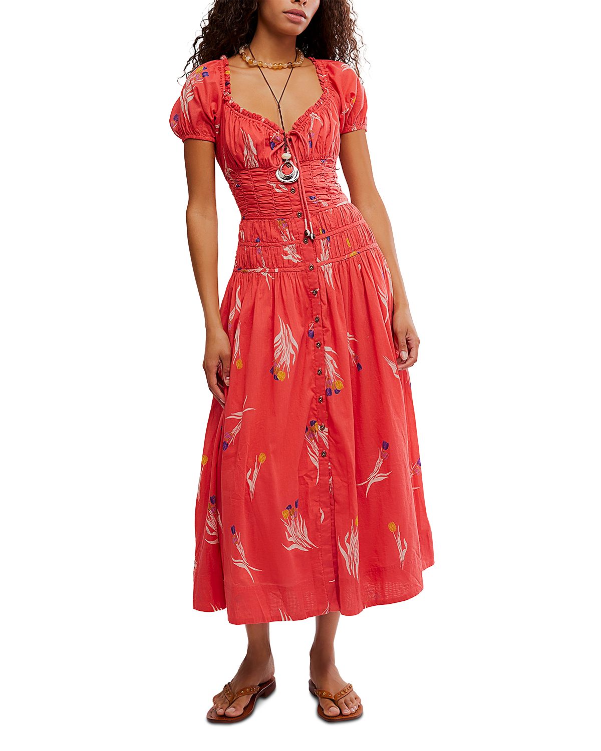 Free People Complete Me Midi Dress