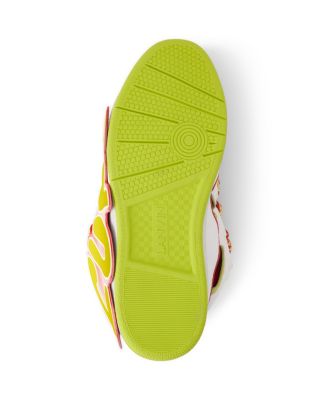  Unisex Curb Patch Sneakers In Leather