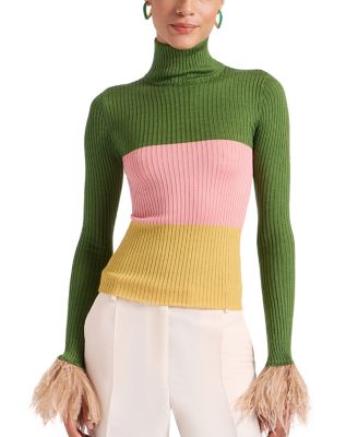 High Kick Top with Feathers