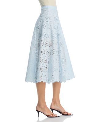 The Solstice Eyelet Skirt