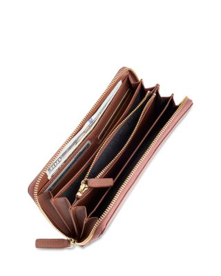 RFID Blocking Continental Zip Wallet