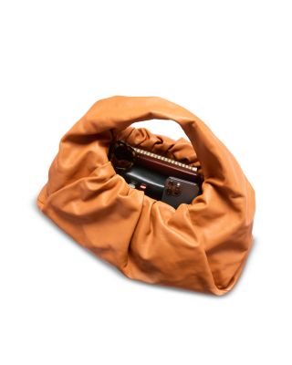 Leather Hobo Shoulder Bag