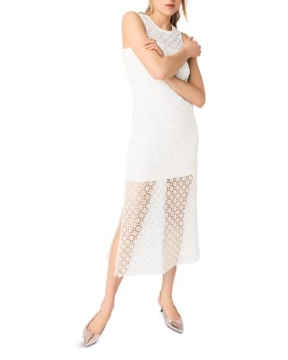 Resilla Rhinestone Crochet Maxi Dress