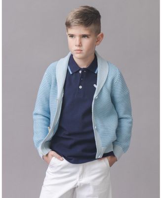 Boys' Organic Shawl Collar Cardigan Sweater - Little Kid