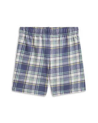 Boys' Plaid French Terry Hoodie & Shorts - Little Kid
