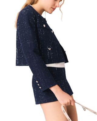 Short Jacket with Patch Pockets