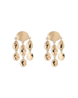 Sculptural Disc Statement Earrings - Exclusive