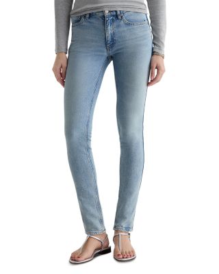 Quinn Low Rise Skinny Jeans in Angelic