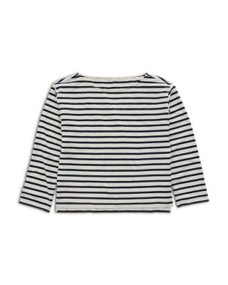 Annie Boat Neck Long Sleeve Tee