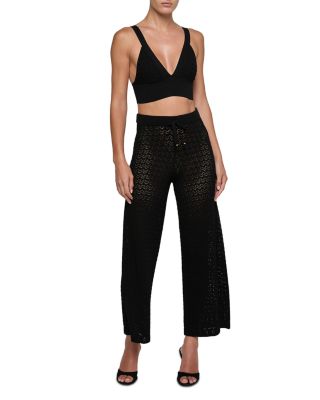 Reverie Pointelle Knit Bra Top