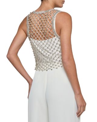 Freia Clear Crystal Tank Top
