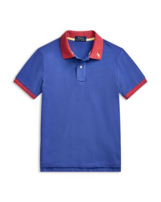 Boys' Stretch Cotton Mesh Polo Shirt - Big Kid, Little Kid