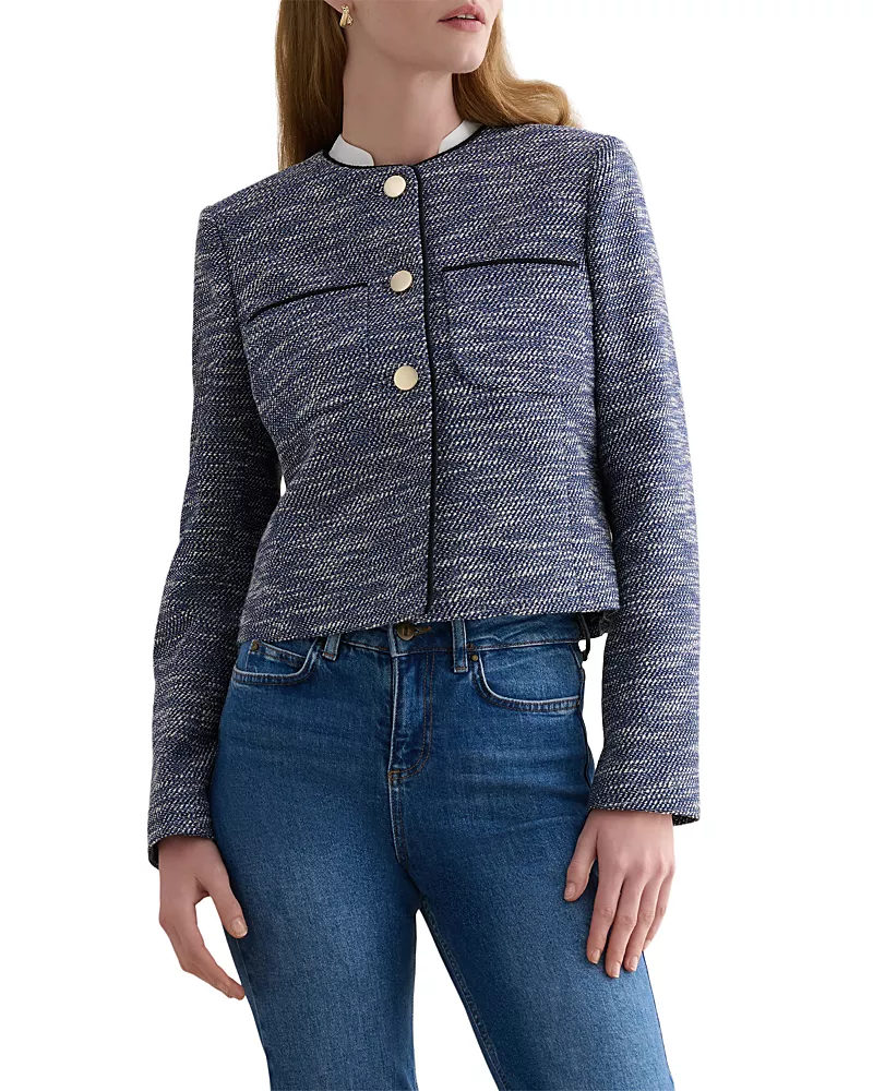 Hobbs London Aleena Tweed Jacket