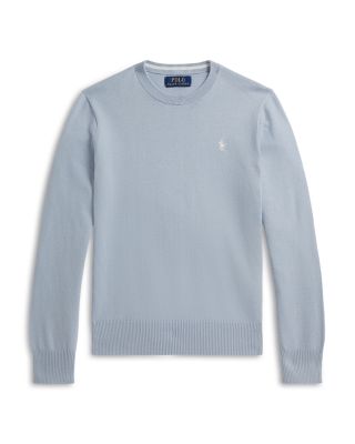 Boys' Cotton Crewneck Sweater - Big Kid