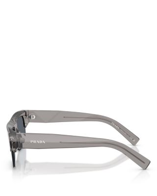PR Rectangular Sunglasses, 55mm