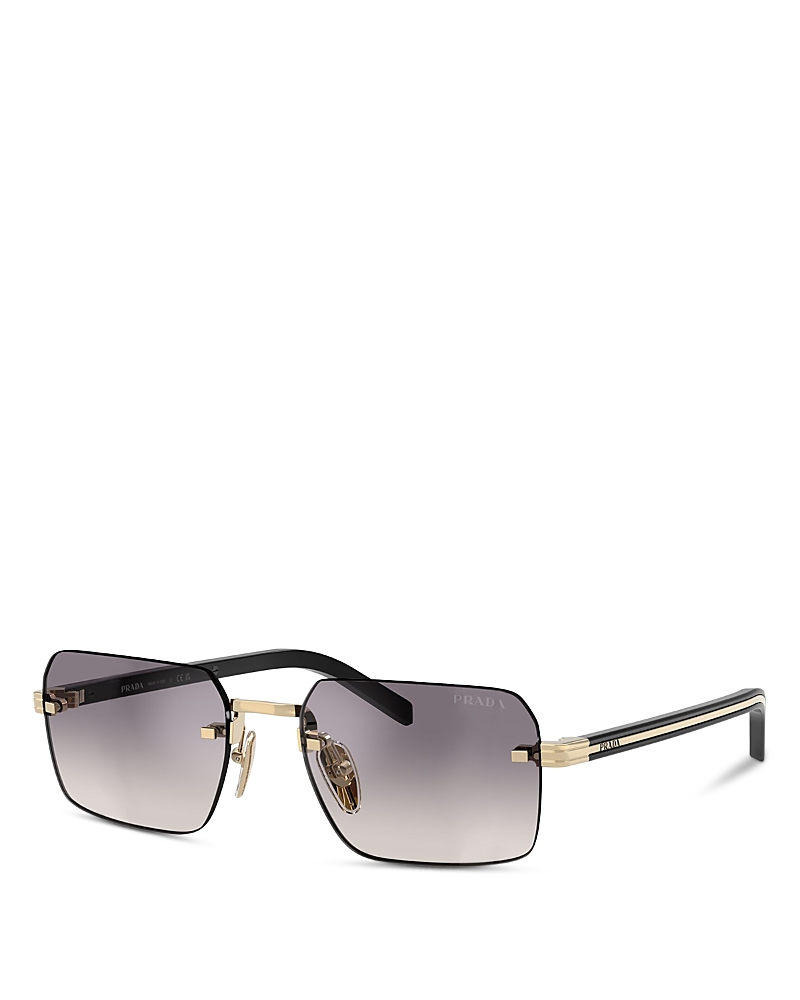 Prada Rectangular Sunglasses, 55mm · OS