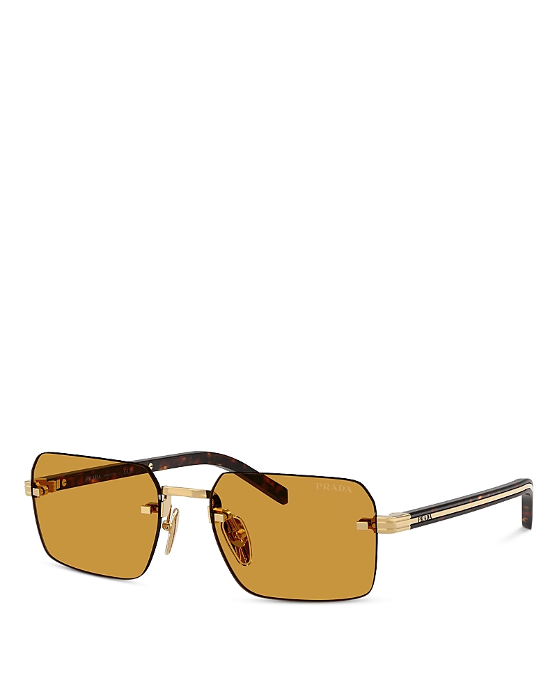 Prada Rectangular Sunglasses, 55mm · OS