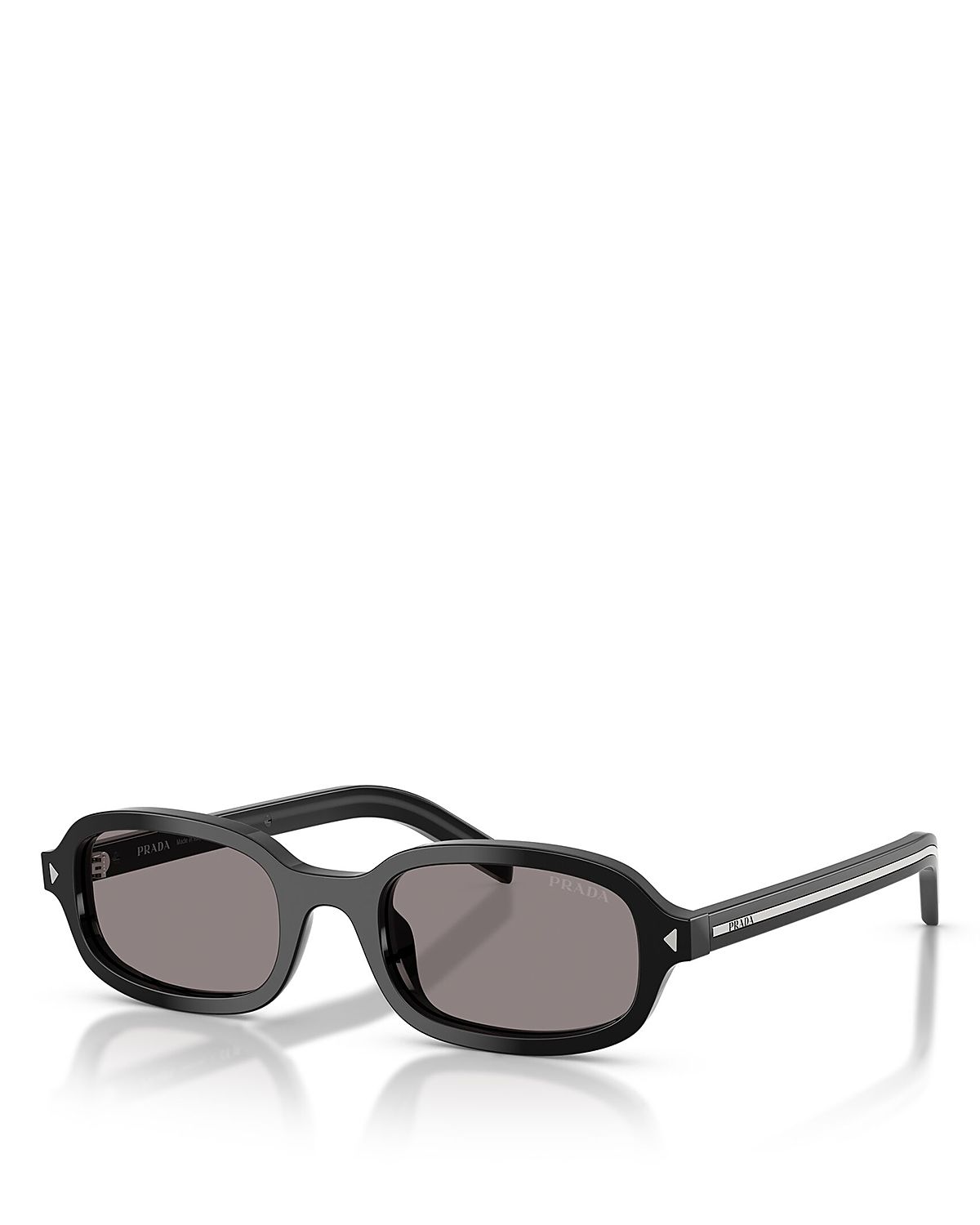 Prada Pr Oval Sunglasses, 52mm