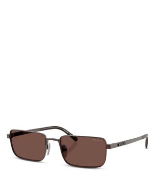 PR Rectangular Sunglasses, 55mm