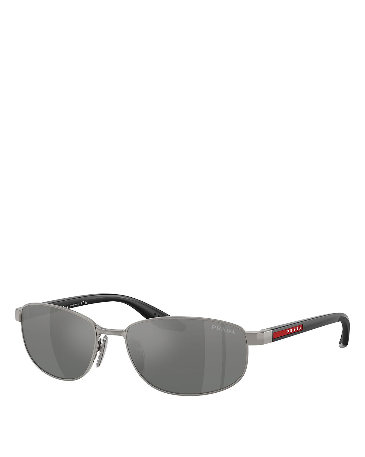 Prada Sport Linea Rossa Ps Oval Sunglasses, 58mm