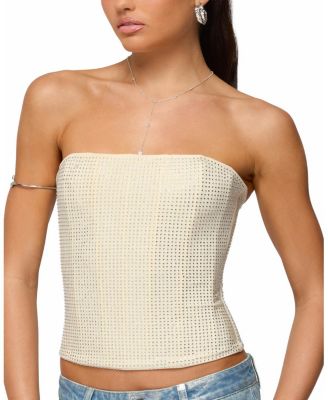 Vezza Strapless Rhinestone Corset