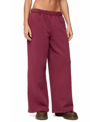 Basic Girl Wide Leg Edikted Sweatpants