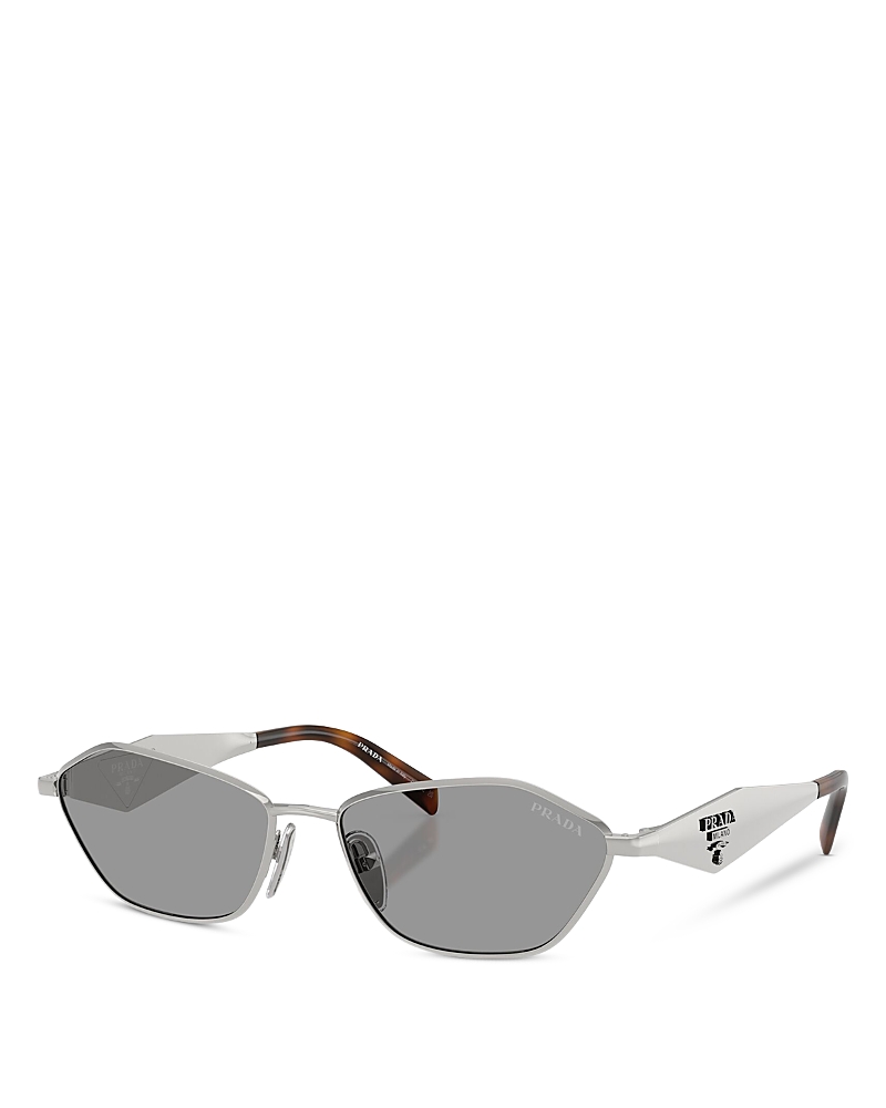 Prada Pr Oval Sunglasses, 57mm