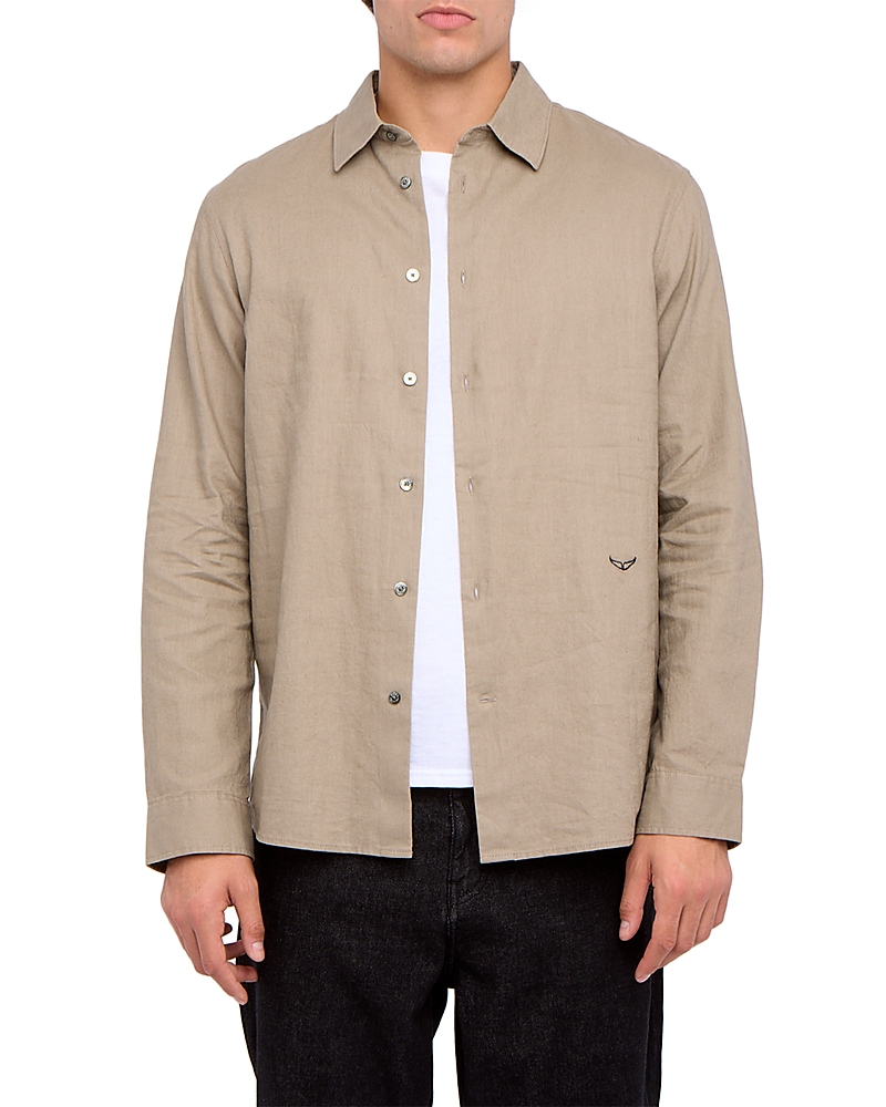 Zadig & Voltaire Classic Collar Linen Shirt