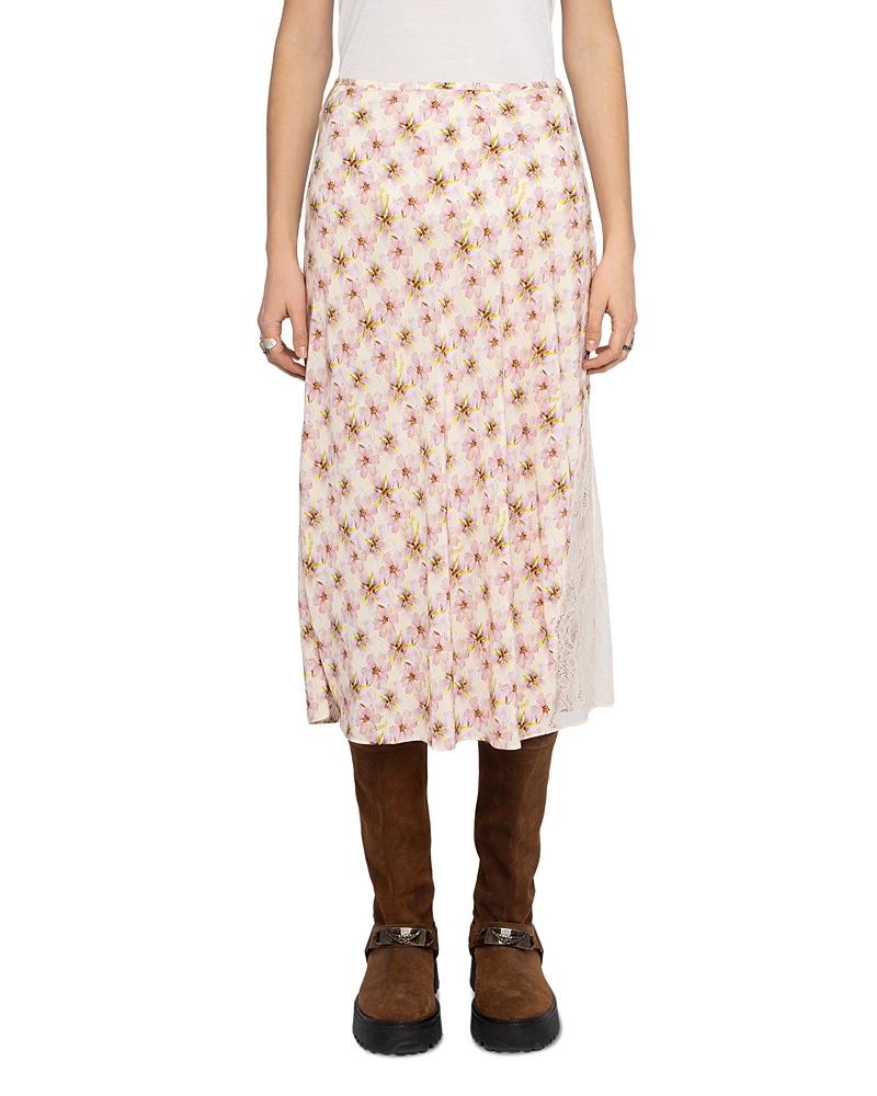 Zadig & Voltaire Jayla Lace Inset Skirt