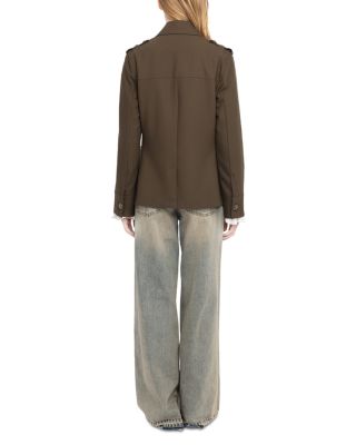 Veraman Button Front Blazer