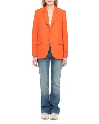 Vanille Notched Collar Blazer