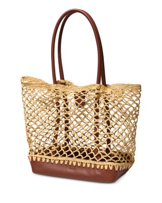 Caspian Raffia Tote Bag