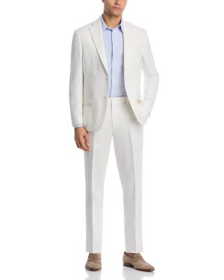 D&eacute;lav&eacute; Linen Slim Fit Suit Pants