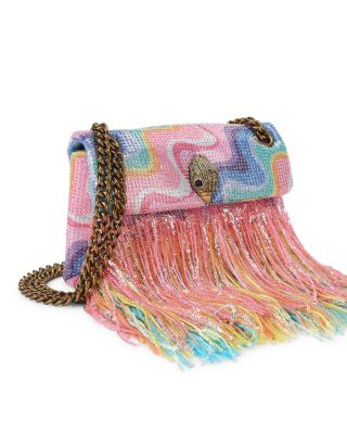 Kensington Mini Rhinestone Fringed Shoulder Bag